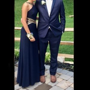 Navy Prom Dress